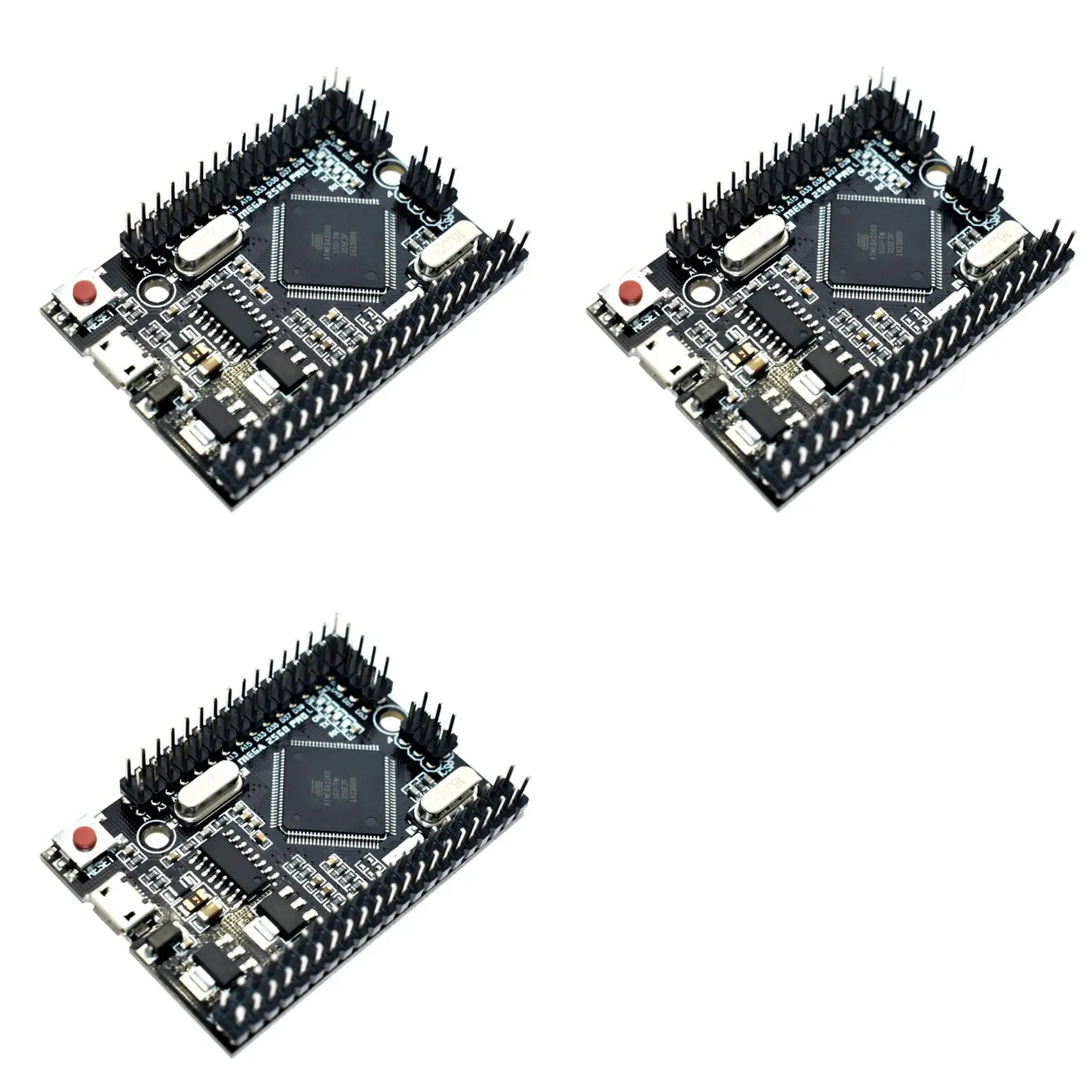 

【СУРПРАЙЗ】3X Mega 2560 PRO MINI 5V (встроенный) CH340G Atmega2560-16AU с разъемами-штырьками, плата для разработки для Arduino Mega
