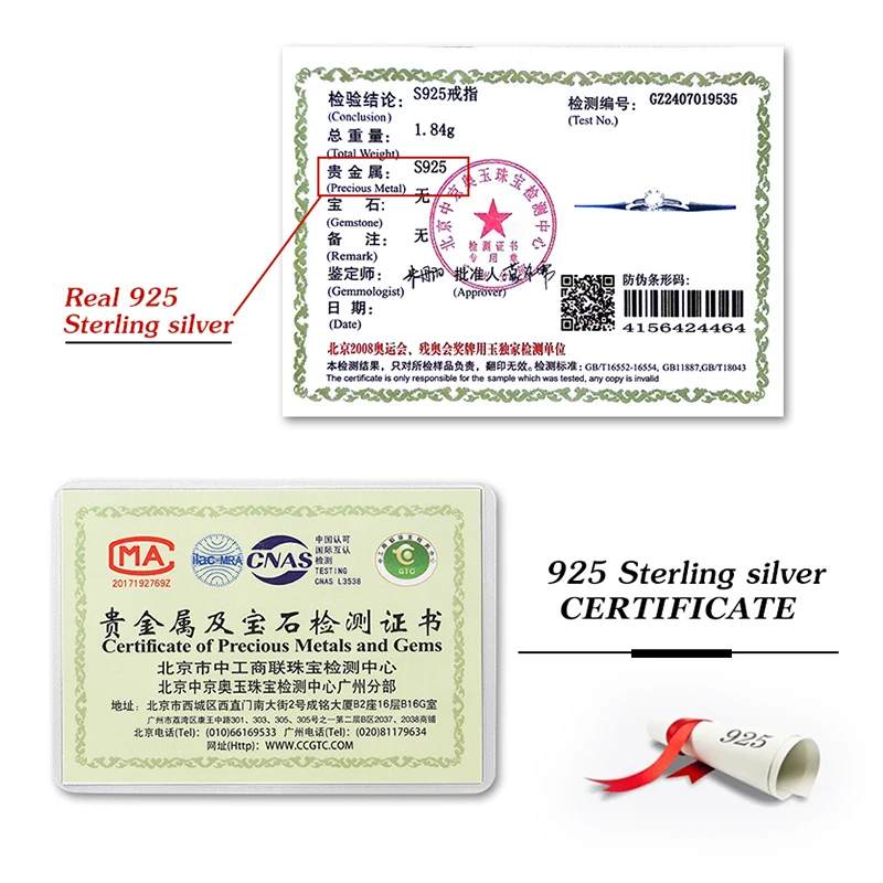 خواتم ألماس مويسانيتي حقيقية للنساء ، فضة إسترليني ، جودة عالية ، خاتم خطوبة فاخر ، مجوهرات زفاف