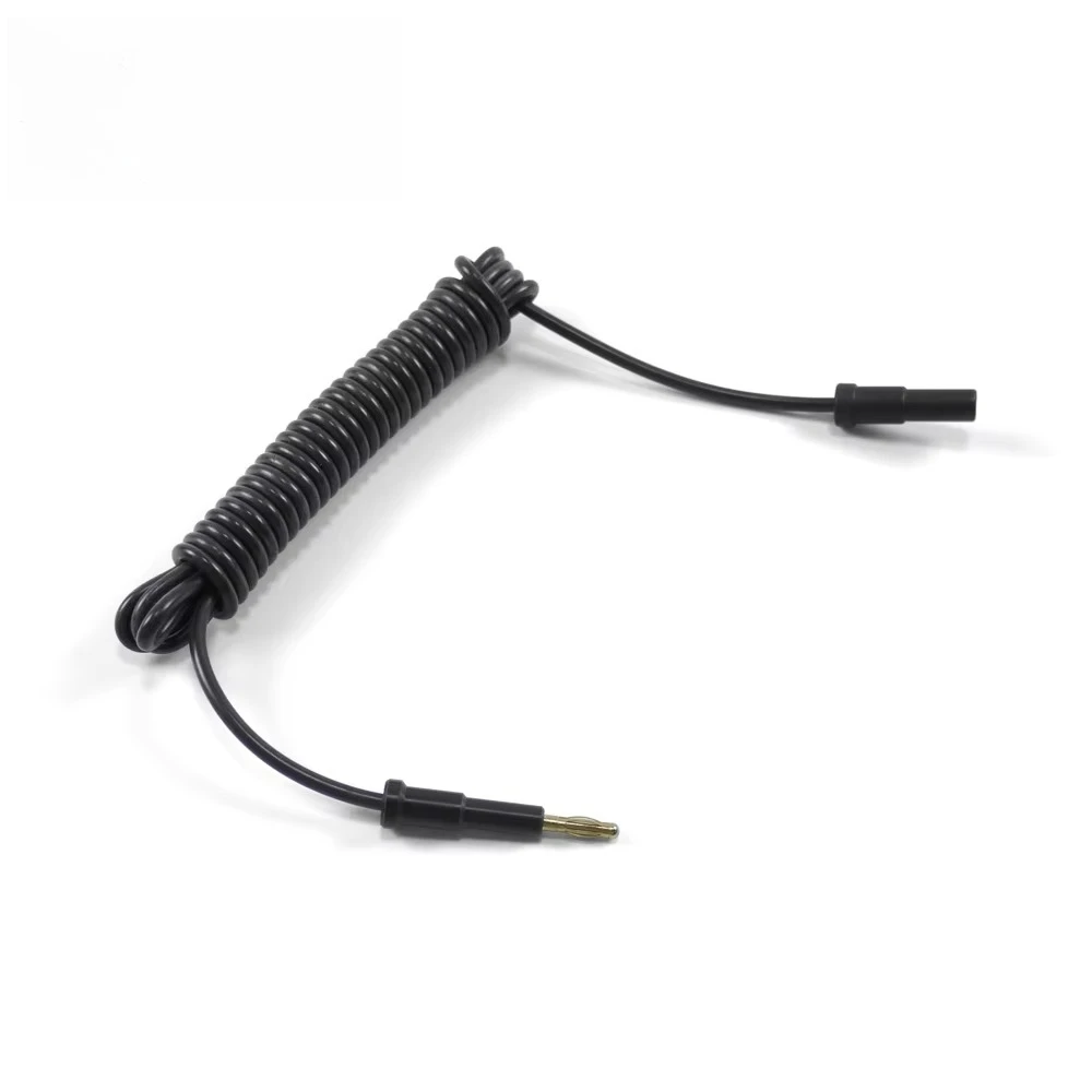 Cable monopolar de instrumentos quirúrgicos laparoscópicos, cable de coagulación monopolar reutilizable