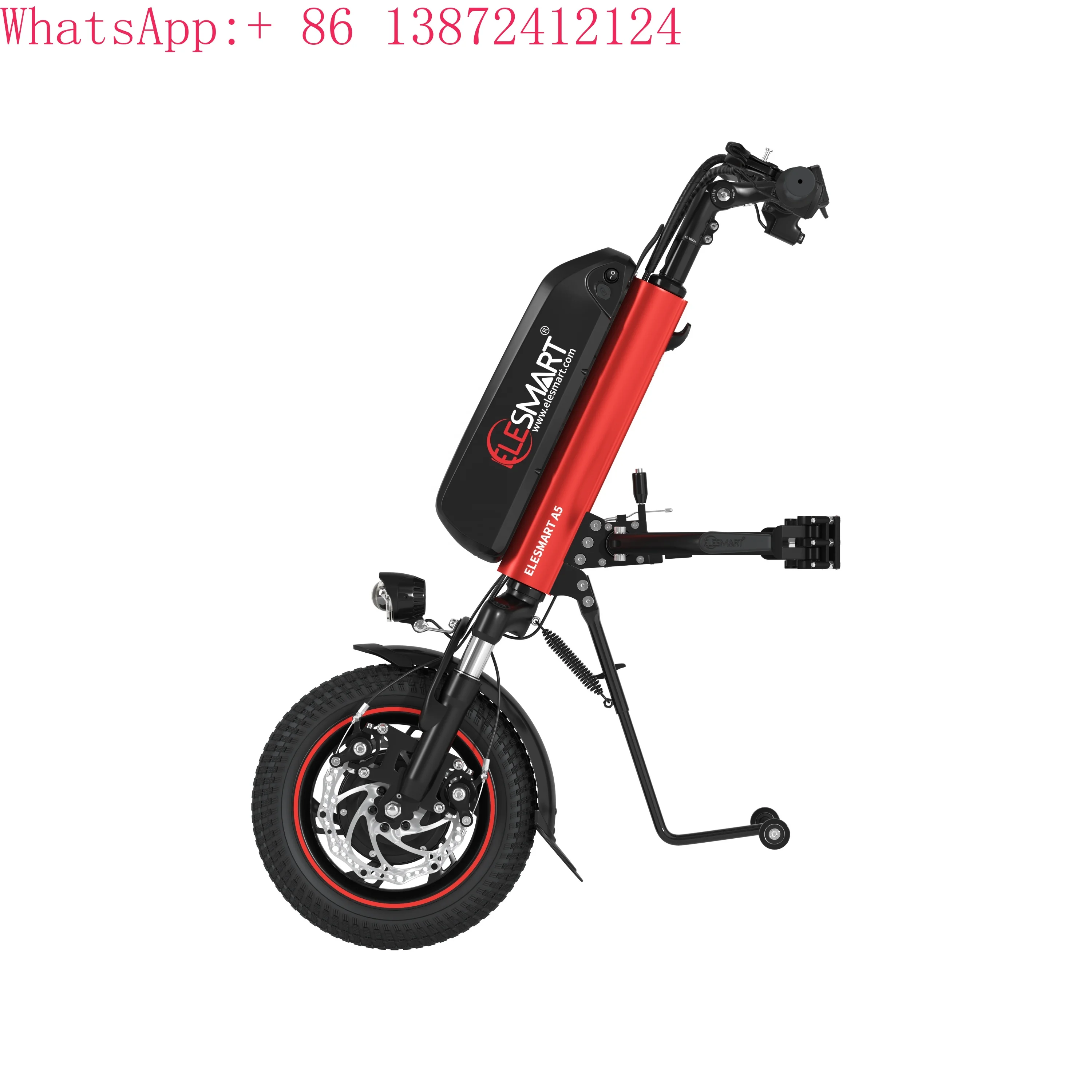 

A5 36v 500w 12 Inch Electric Wheelchair Handbike Power Assist with 10.4ah/12.8ah/16ah Lithium Battery