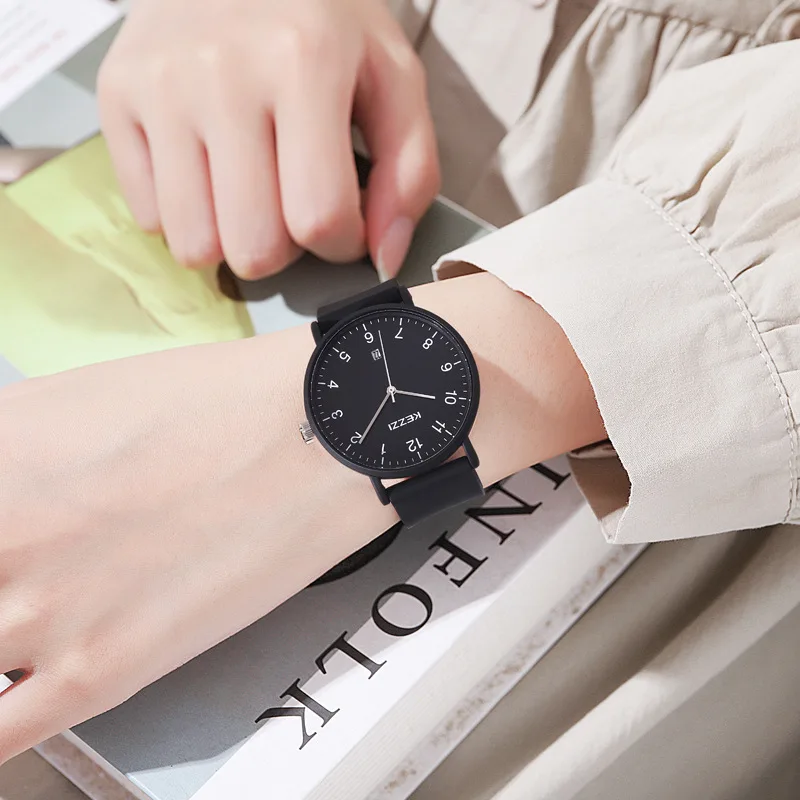 Kezzi-reloj impermeable para hombre, cronógrafo para estudiante de secundaria, adolescente, secundaria, 2023