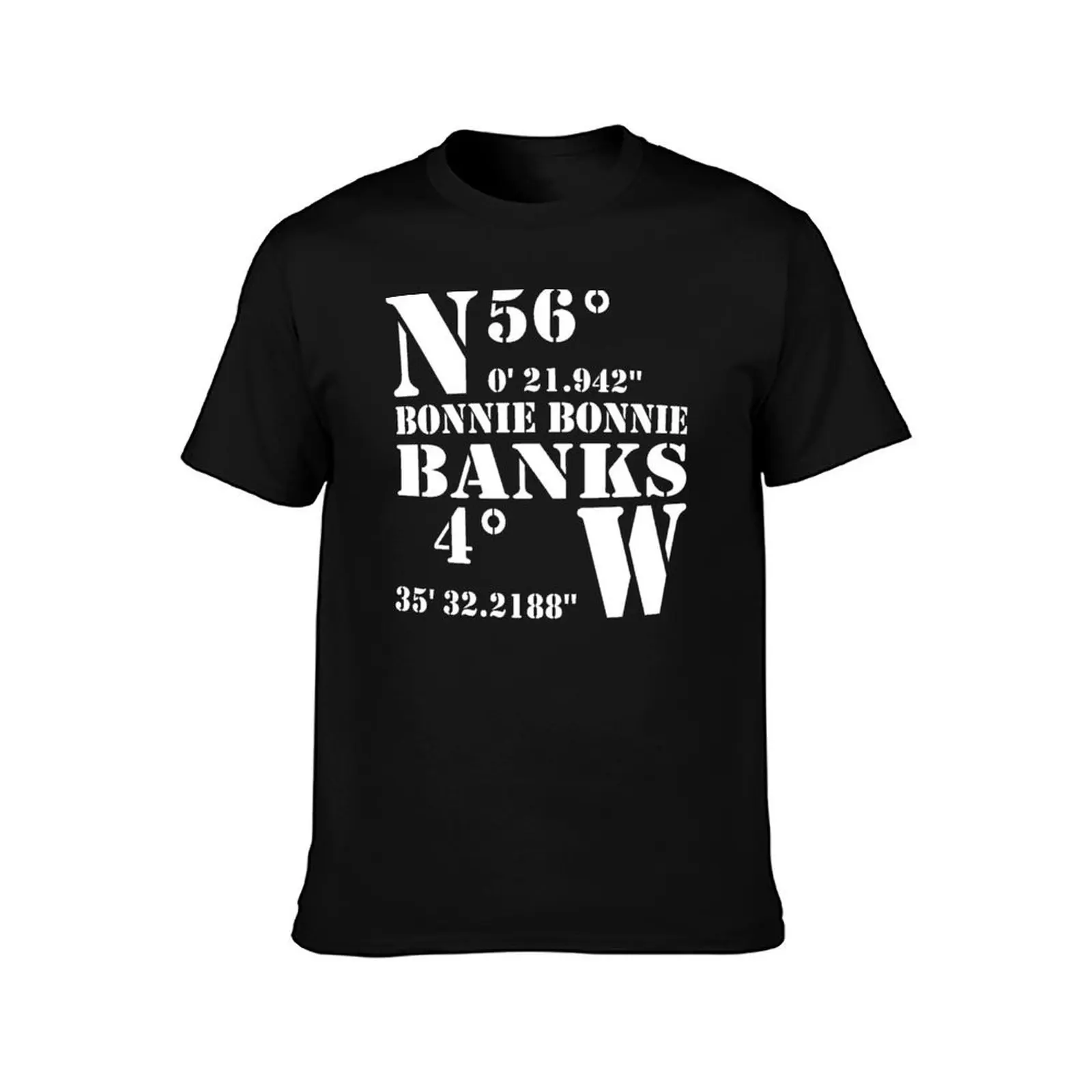 The Bonnie Bonnie Banks Loch Lomond Scotland T-Shirt Basic Casual Short Sleeve Cotton Shirt T-Shirt