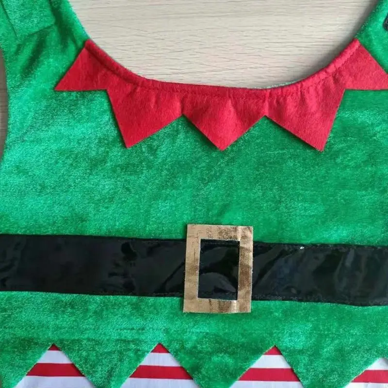 Hx6d Dog Vest Vest Winter Clothes Assume (Red + Green) للكلاب الصغيرة إلى الكبيرة
