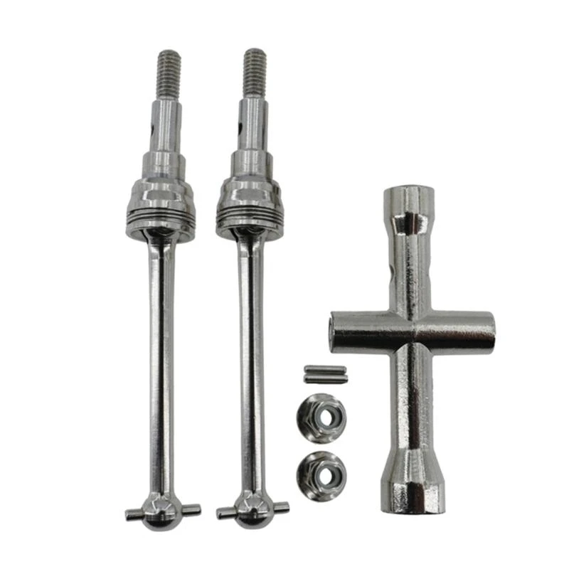 Metal CVD Shafts for 1/12 Scale Remote Control Car Easy Install for Gears