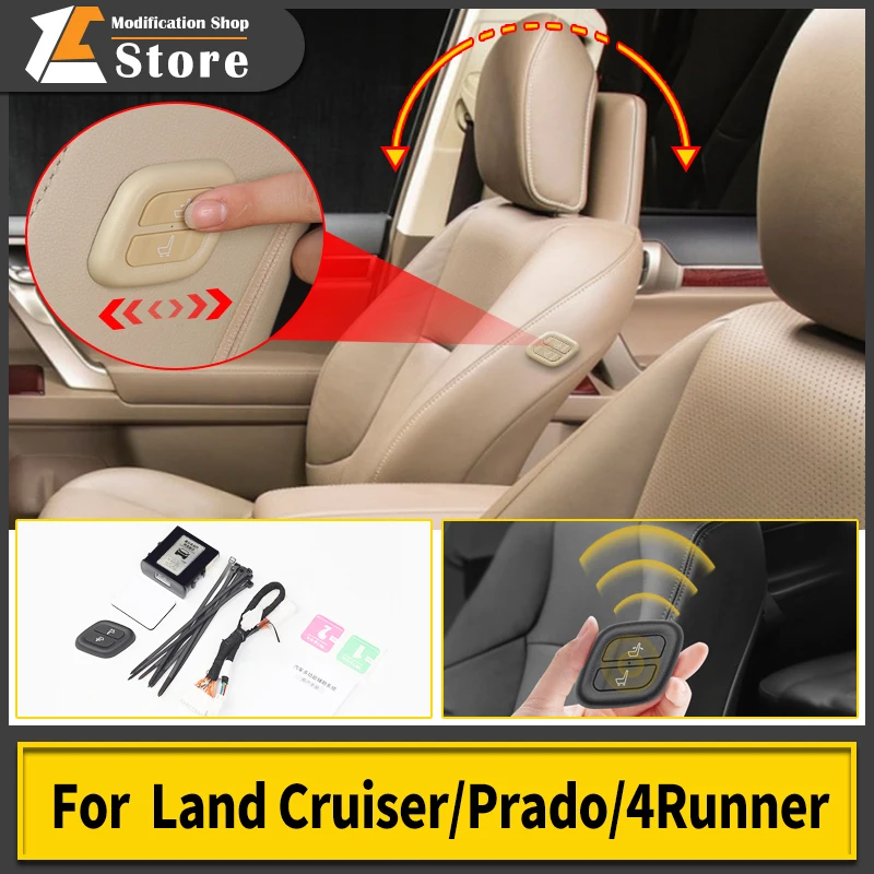 

Wireless Button Power Seat Switch Module for Toyota Land Cruiser 200 Prado 150 4Runner LC150 LC200 Modification Accessories 2020