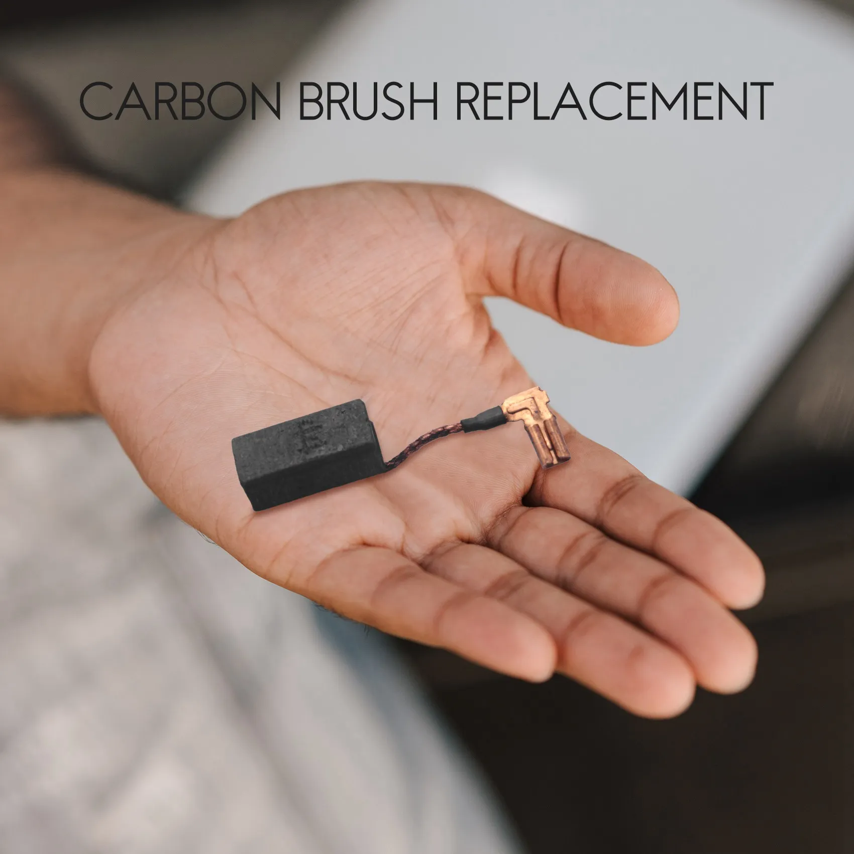 

L67A Pro 10 Pcs Carbon Brush for DeWALT N183725 DWE4057 DWE4056 DWE4051 DWE4050 DWE4157 DWE4884