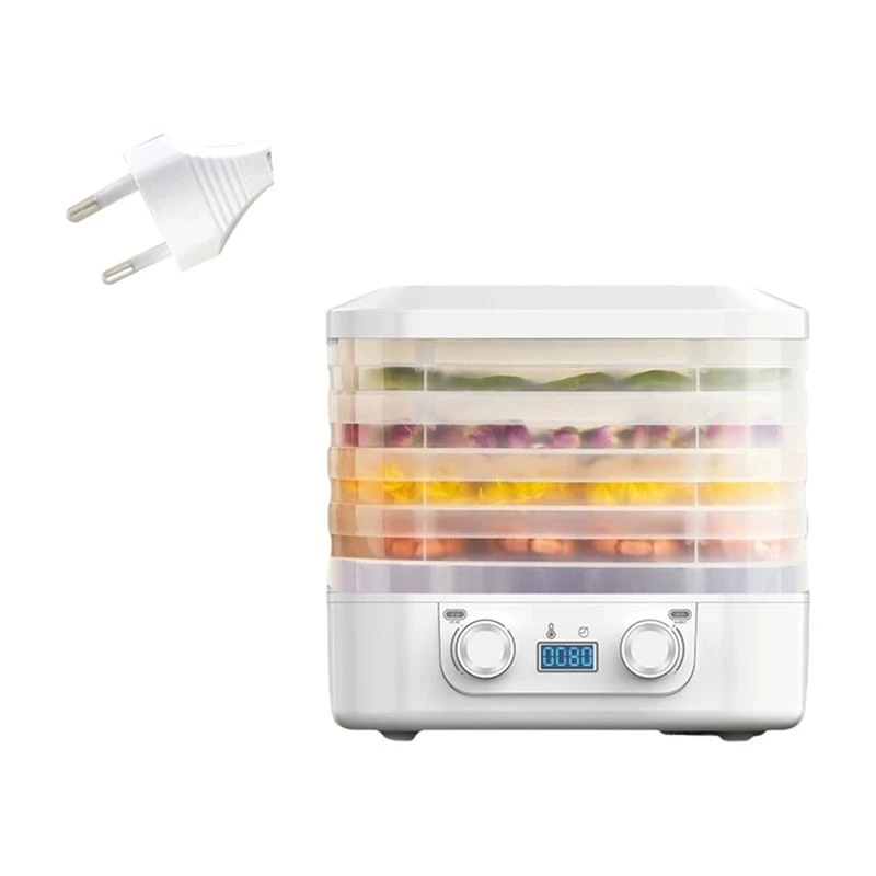 EAS-Food Freeze Dryer Machine 360° Airflow Dryer Machine For Candy Snacks With Adjustable Timer And Temperature Control (EU)