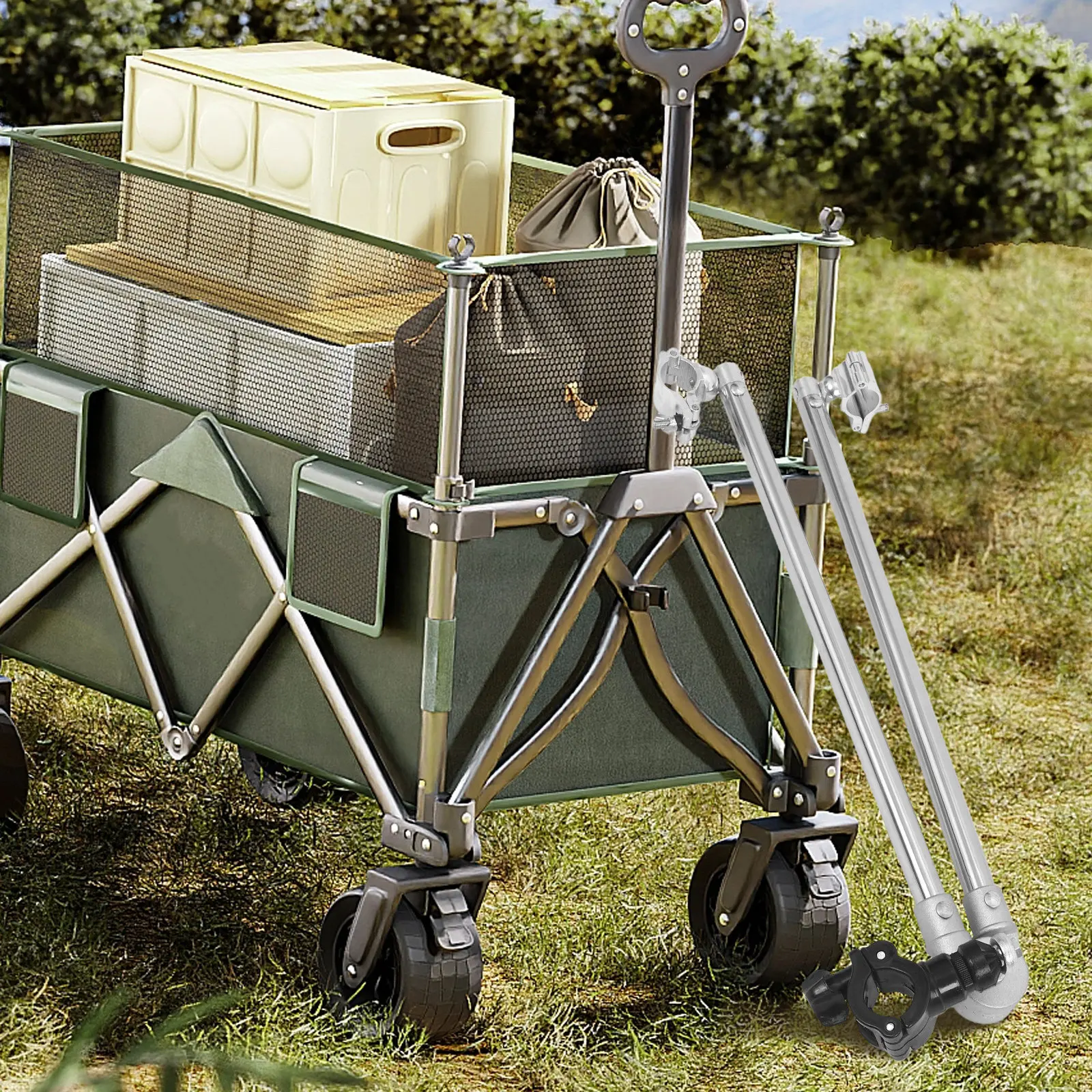 

Металлический быстросъемный адаптер-коннектор для прицепов к велосипедам, электровелосипедам, складным кемпинговым прицепам и тележкам