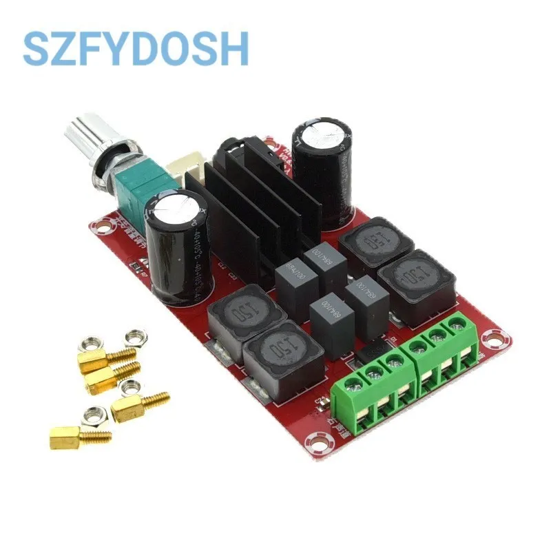 TPA3116 TPA3116D2 Dual Channel 2*50W Stereo Power Amplifier Board Adjustable Digital Amplifier Module XH-M189 DC 24V