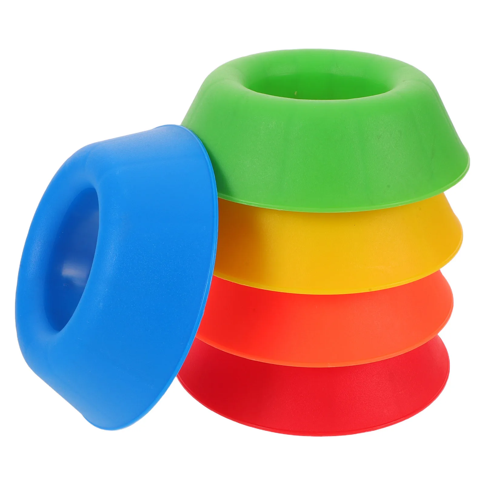 5 قطع من حامل عرض المجال البلاستيكي حامل كروي ثابت لكرة السلة وكرة القدم والكرة الطائرة وتذكارات رياضية