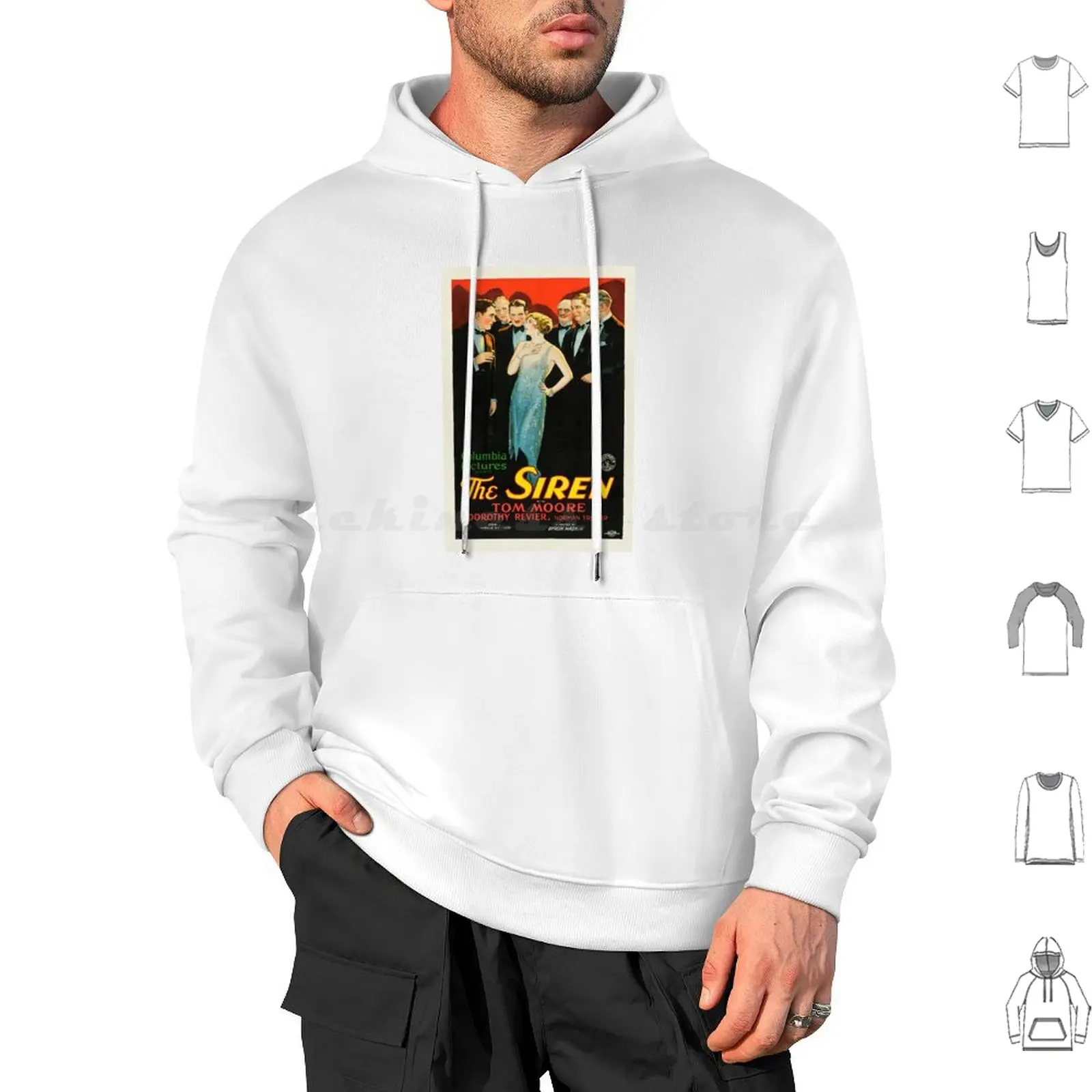 

The Siren ( 1927 ) Hoodies Long Sleeve Film Fox Movies Silent Hollywood