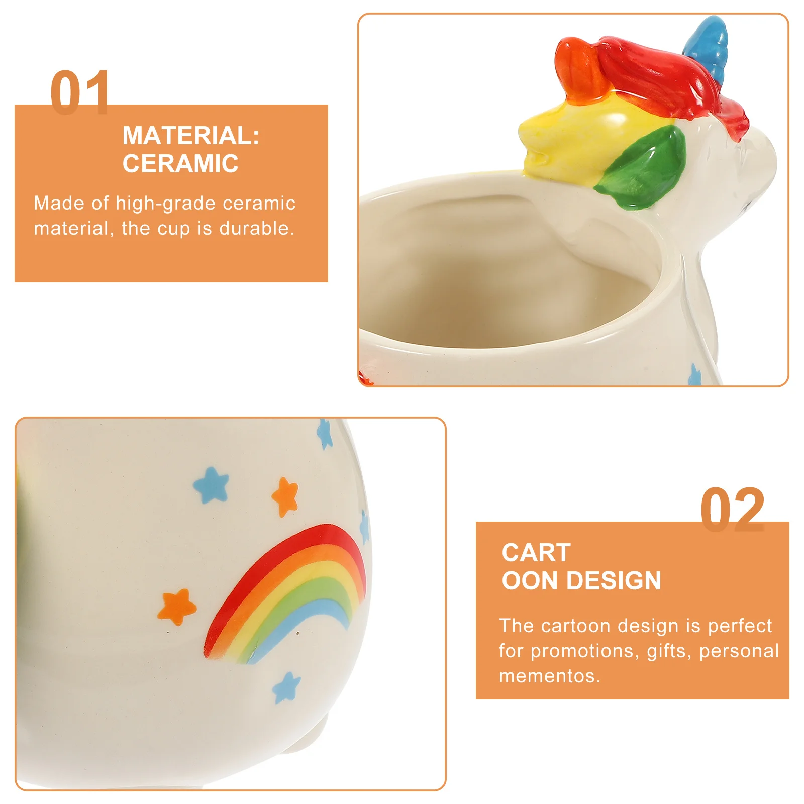 

Cute Coffee Mug Ceramic for Women Kids Hot Chocolate Tea Camping Unique Mugs Aesthetic Drinkware Gift