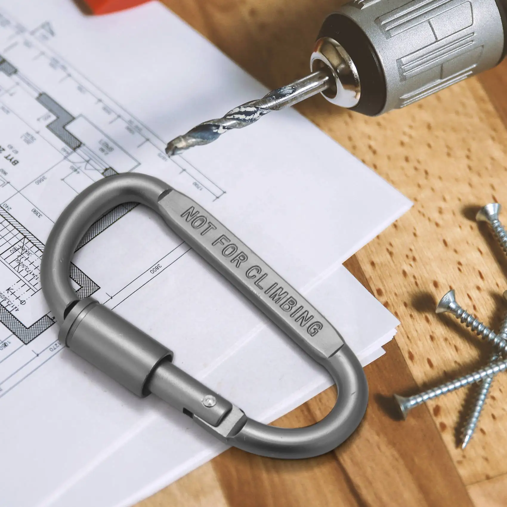 

A29Z-6 шт. Карабин с D-образным кольцом из алюминиевого сплава, легкий, но прочный