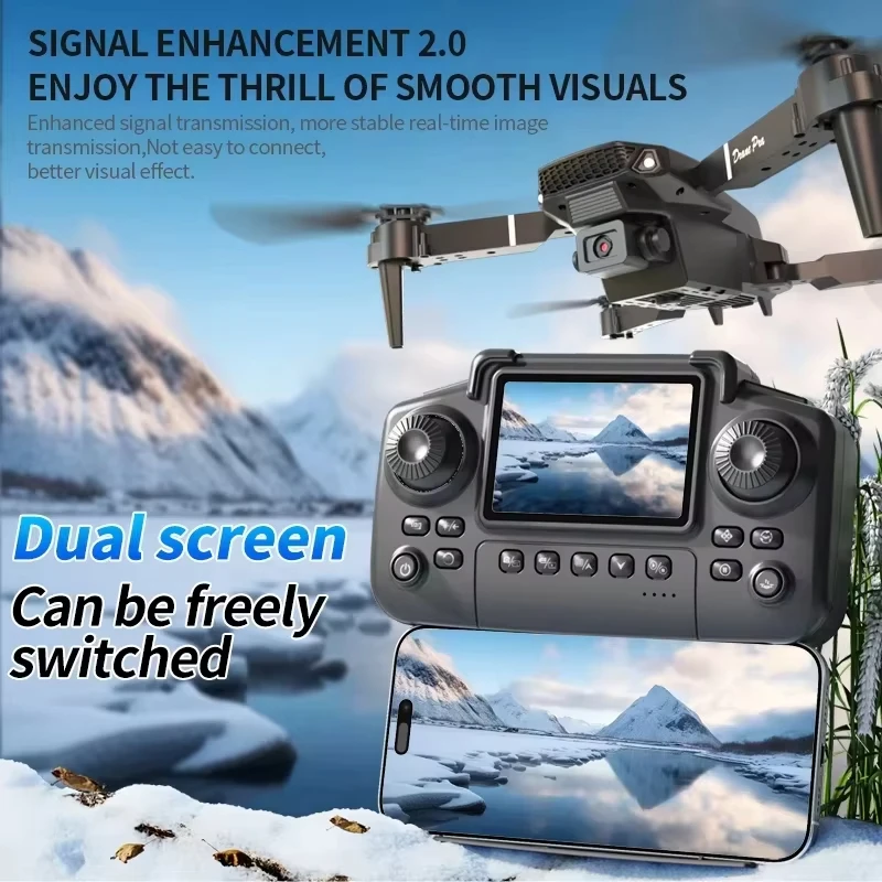 ل XIAOMI E88PRO الطائرة بدون طيار 8K 5G المهنية HD كاميرا مزدوجة التصوير الجوي طائرات التحكم عن بعد كوادكوبتر اللعب 15000 متر 2025