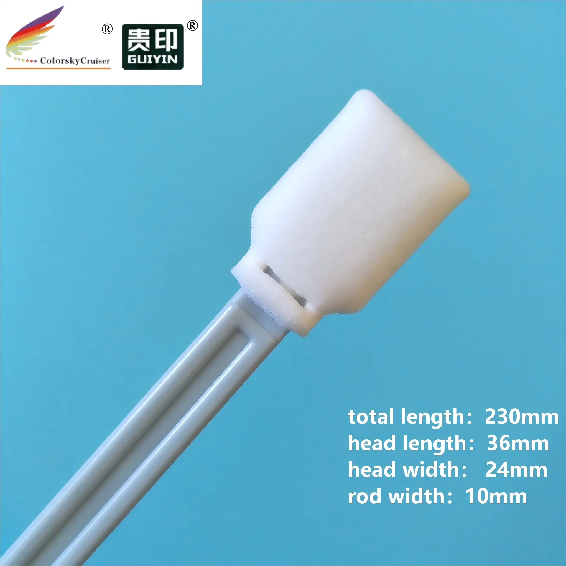 

50 шт., 23 см широкая беспыльная губка для всех InkJet, УФ-сольвентный принтер для Epson Ricoh Roland Mutoh Mimaki, инструмент для очистки печатающей головки