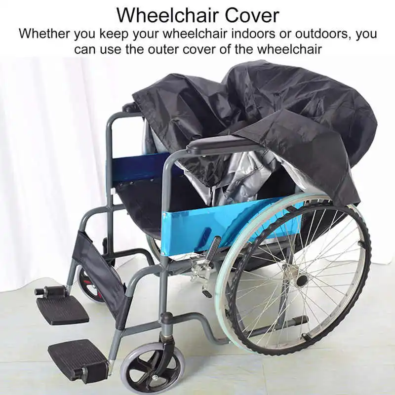 

Dustproof Wheelchair Protection Cover Mobility Scooter Storage Cover Oxford Fabric Waterproof Elastic Electrics Chairs Protector