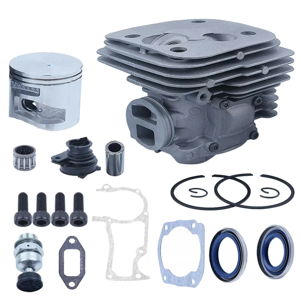 

Efficient Combustion 50mm Cylinder Kit Chainsaw Piston Kit 50mm Cylinder Bore Improved Engine Performance Long-lasting Use