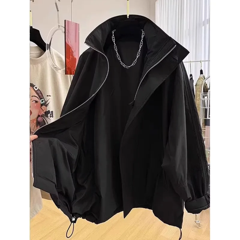 

Осенне-зимняя мужская куртка большого размера (до 300 фунтов), европейский дизайн, с воротником-стойкой, повседневная, универсальная, теплая, из полиэфирного волокна