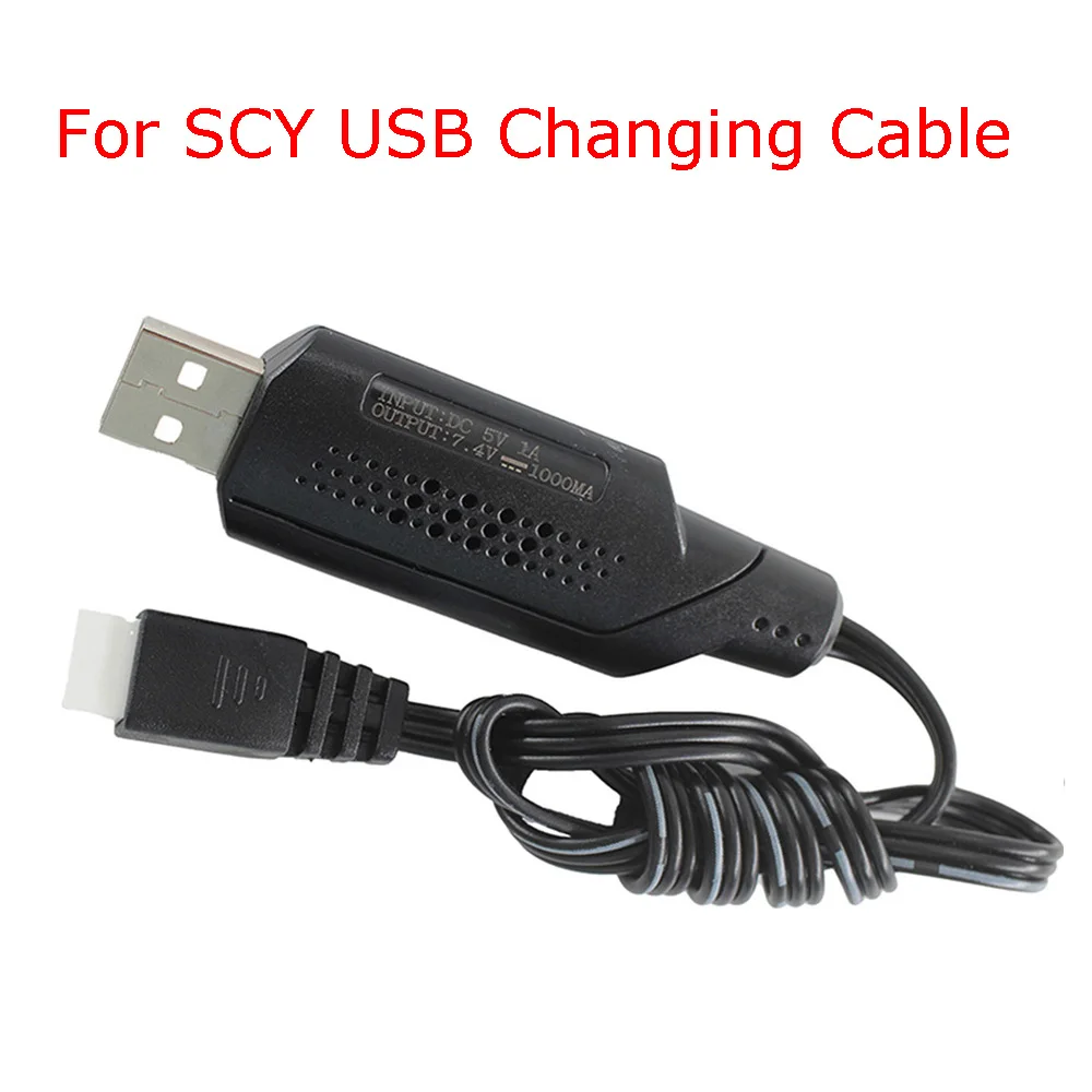 

For SCY 16101 16106PRO 18101 18103PRO RC Car Model USB Changing Cable Accessories