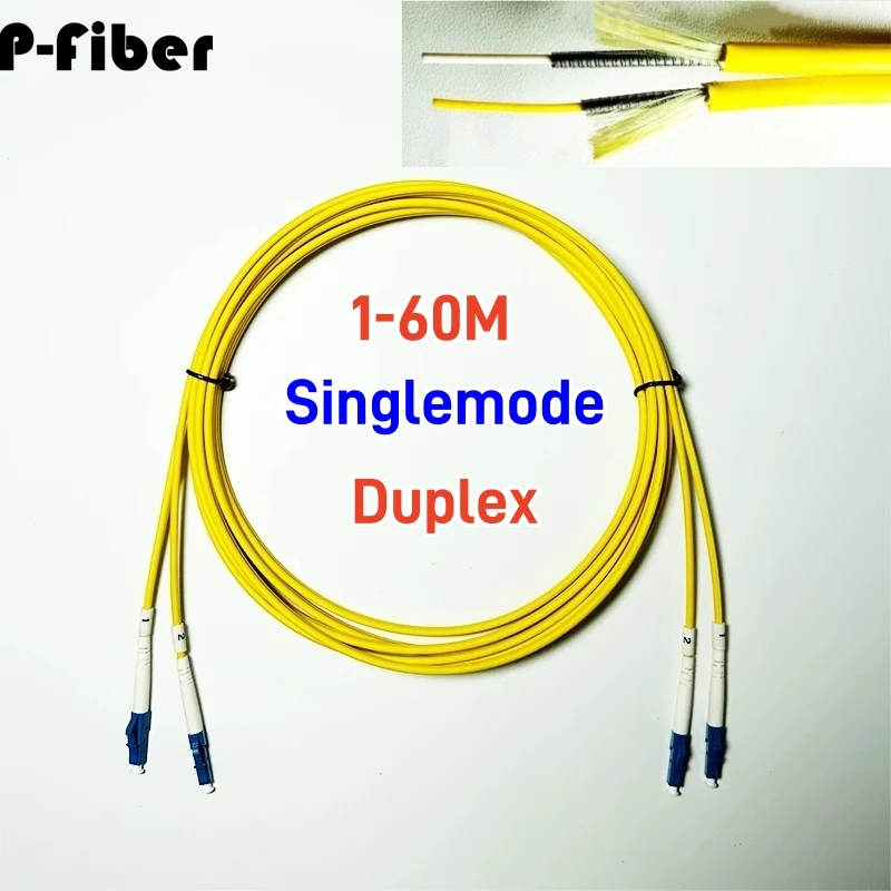 

Armored fiber optic jumper singlemode duplex 10m 20m 30m optical patchcord G657A dual 2 cores 50m outdoor 1m 3m 5m ratproof