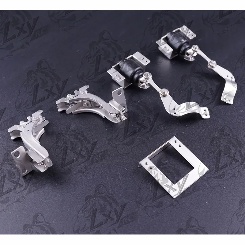 Akcesoria do tuningu przedniego zderzaka z metalu w skali 1:14 do ciężarówek RC Tamiya SCANIA R730 R620 R470