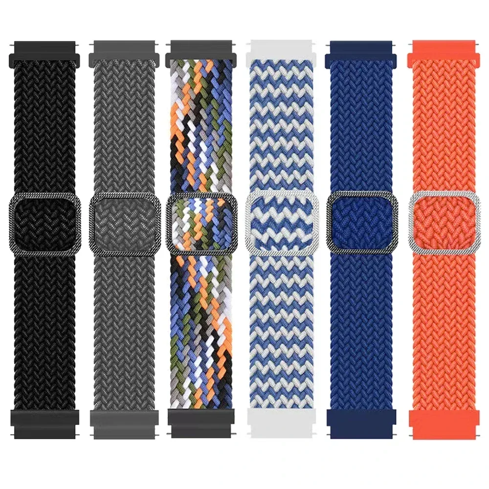 Für Amazfit Bip Max Bip6 5 UNITY Bip3 U S Pro 20mm 22mm Nylon-Fallschirm-Uhrenarmband für Amazfit Balance 2/Cheetah 2 Sportarmband – Detail 26