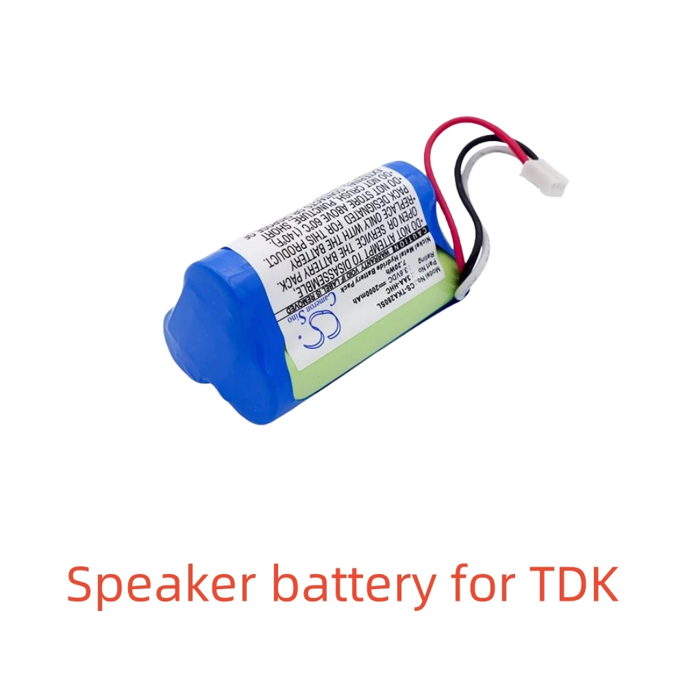 بطارية مكبر الصوت لـ TDK: Life on Record A28، Life on Record A28 Trek Flex، 3AA-HHC، - 2000 مللي أمبير / 7.20 وات في الساعة--Ni-MH--3.60 فولت