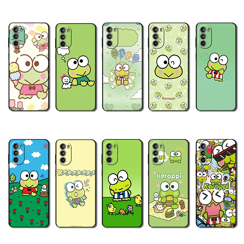 Moto G85 G34 G31 G04 G04S G24 G54 Power Kero Kero Keroppi Creative Design Soft Case Phone Case