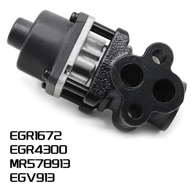 1 Piece EGR Valve Black Metal For Mitsubishi Eclipse Galant Lancer Outlander 2.4L 2004-2012 EGR1672 EGR4300 MR578913 EGV913