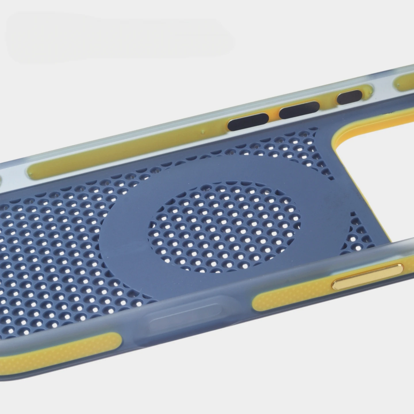 Magnetisches Hit-Color-Wabengitter-Netz für Magsafe-Hülle für iPhone 16 17 18 Pro Max 15 14 13, stoßfeste Halterung. – Detail 8