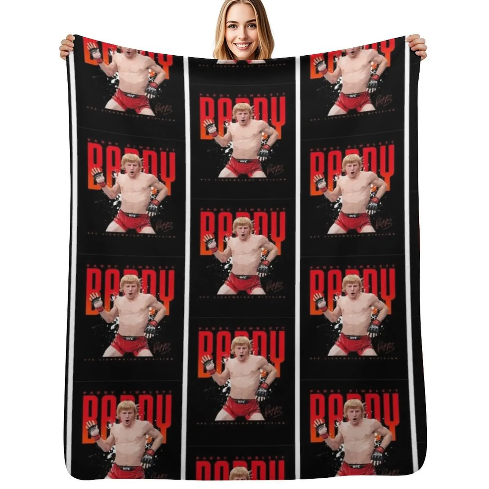 

Mark zuckerberg is a lizard - Paddy the baddy Throw Blanket Plush Fuzzy Cozy Blanket for Couch Sofa