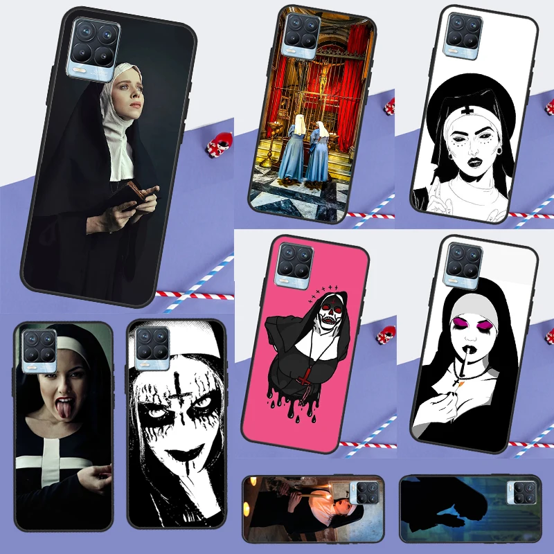 Girl Sister Style Nun Sexy For Realme 14 13 10 11 12 Pro Plus GT 7 Pro 6 5 GT 6T C67 C61 C55 C53 C51 C21Y C25S C75 Case