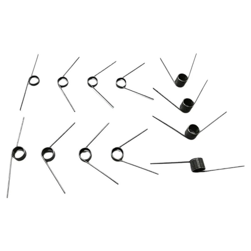 10Pcs/Lot Wire Diameter 0.3mm,0.4mm Torsional Spring，Outside Diameter1.5-6mm Degree 60/90/120/180 Torsion Contacts V Type
