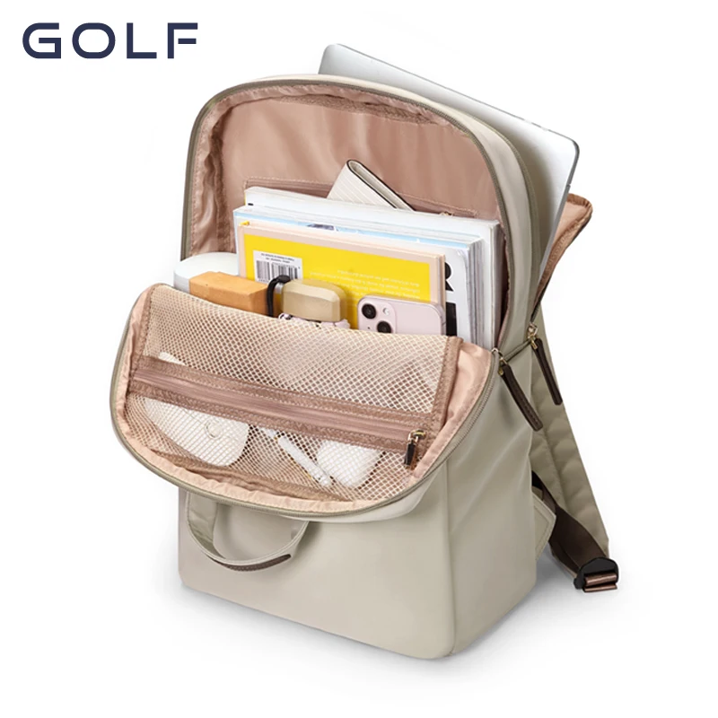 GOLF Zaino da lavoro Zaino da lavoro sottile per laptop da donna 15 6 pollici Zaino da 13 pollici Borsa per laptop da viaggio Semplice nylon impermeabile