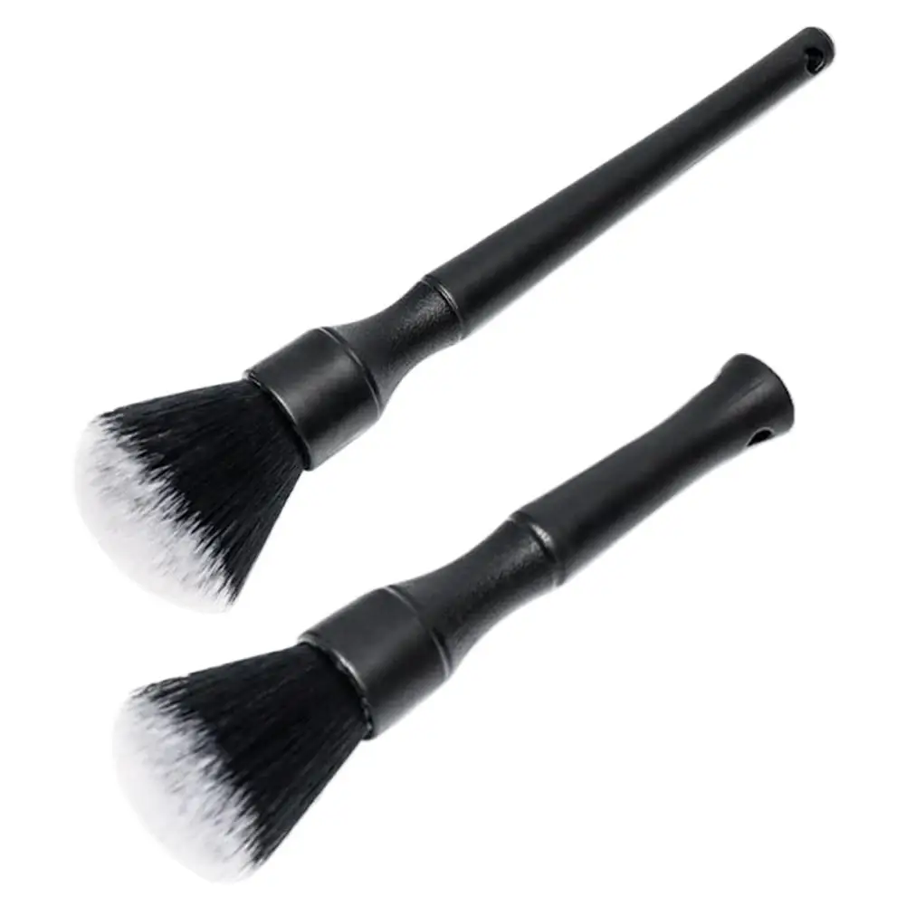 

1/2Pcs Car Detailing Brush Ultra-Soft Car Interior Detailing Brush Duster Brush Crevice Dusting Detailing Car Cleaning Tools