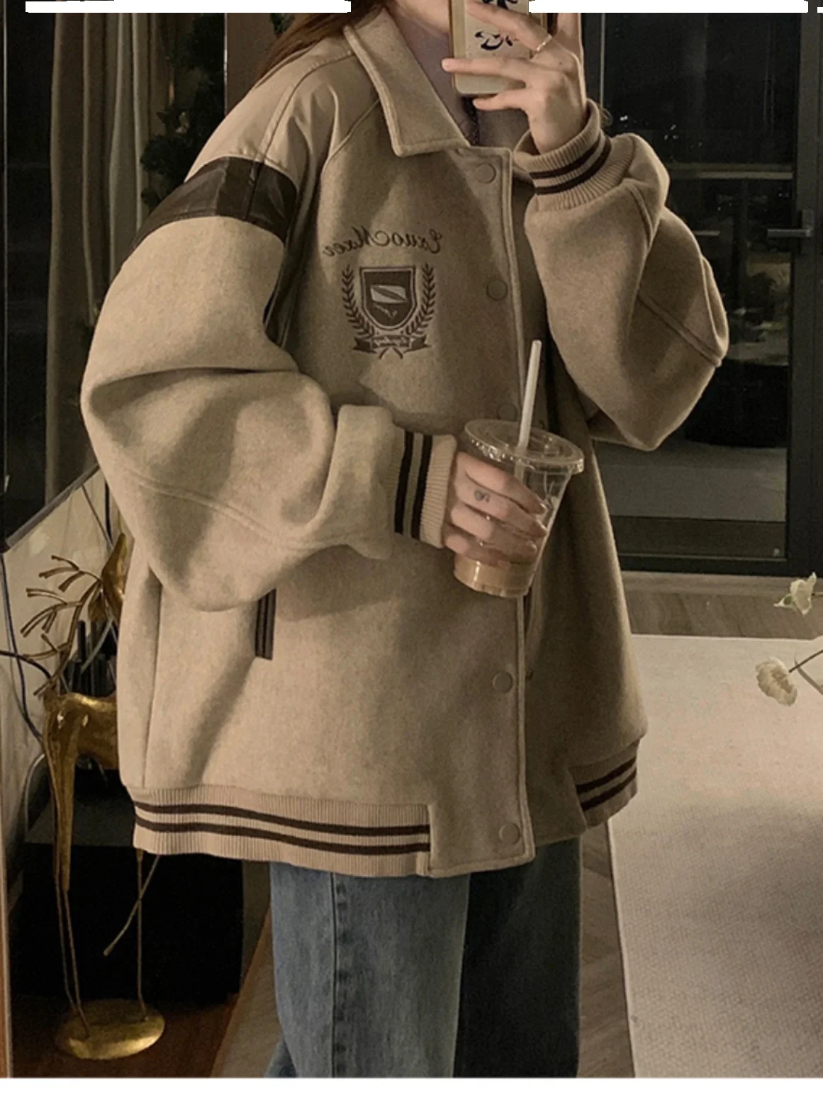 Women's Nylon Plaid Safari Baseball Jacket material texture close-up showing woven plaid pattern and nylon shell structure