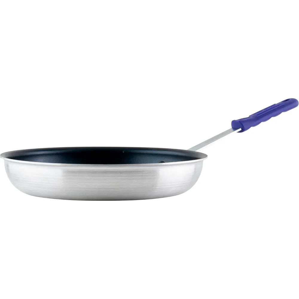 

Commercial-Grade Aluminum Fry Pan with Stay Cool Handle, Induction Compatible, Non-Stick Finish