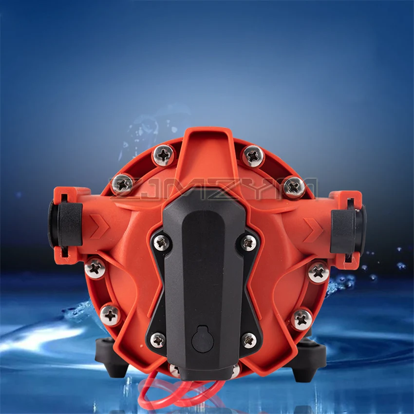 56A Frequency Conversion Boost Pump 12V Self-Priming Pump Auto Start/Stop Industrial Water Pump Lab Boost Diaphragm Pump