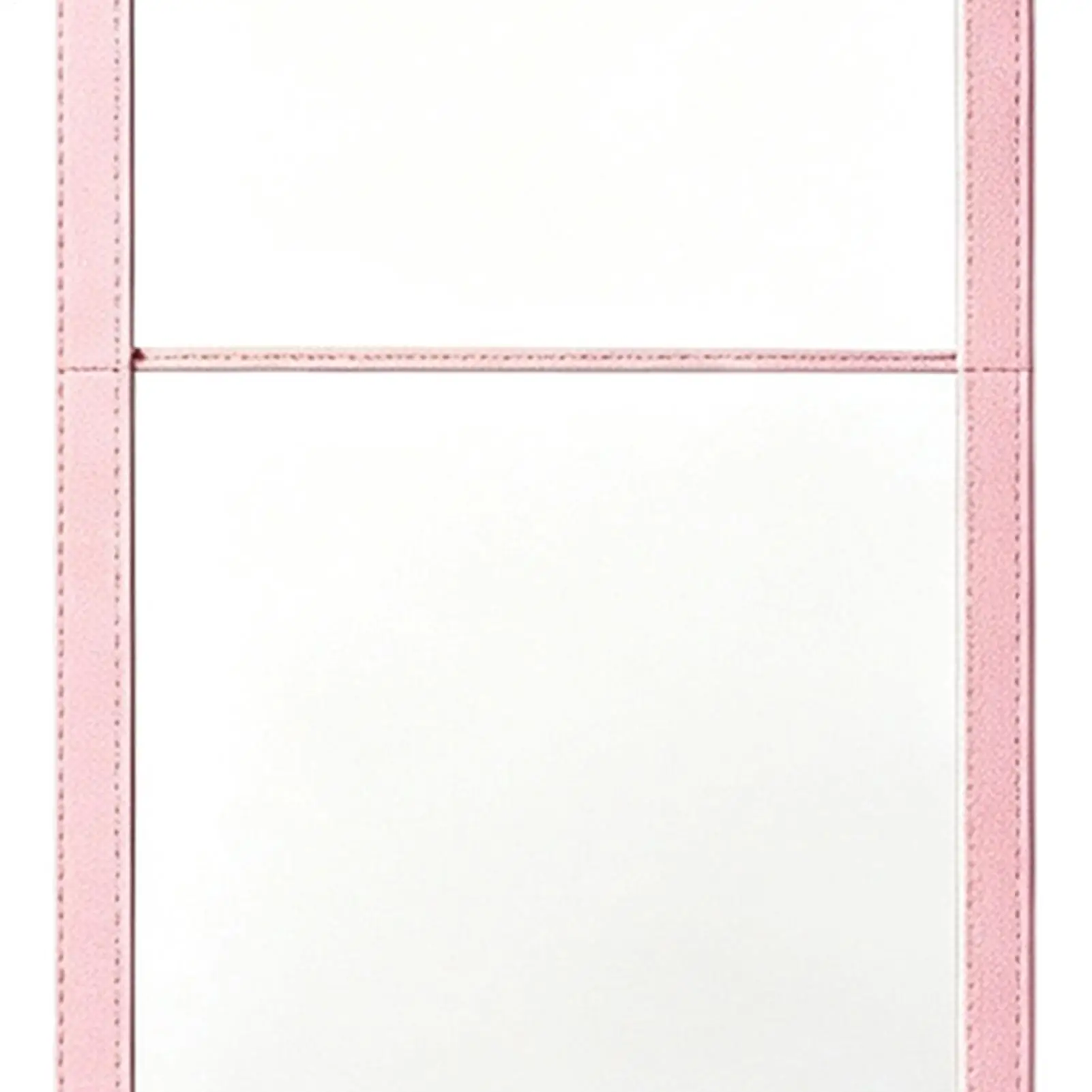 Espejo plegable de cuerpo entero, de acrílico, con tres pliegues, para colgar o colocar sobre una mesa, espejo portátil para bailarines, ideal para acampar, viajar o usar en residencias estudiantiles.