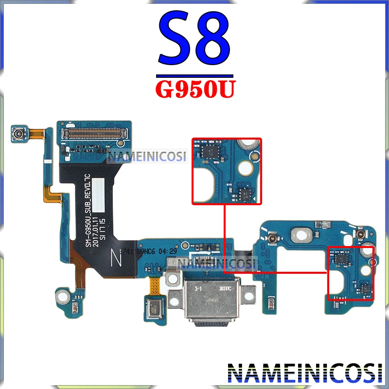 Usb Dock Charger Port for Samsung Galaxy G920 G925 G930 G950 G955 G960 G965 F U S6 S7 S8 S9 Edge Plus + Charging Board Module