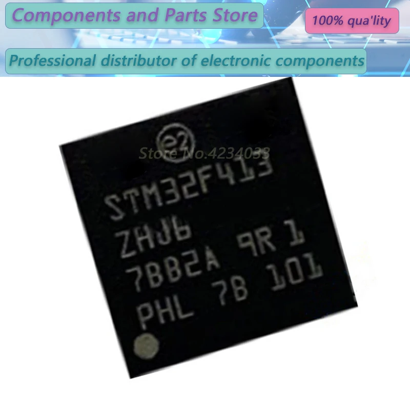 1PCS  STM32F413ZHJ6  STM32F413ZHJ  STM32F413Z  FBGA144  NEW100%  STM32  F413ZHJ6