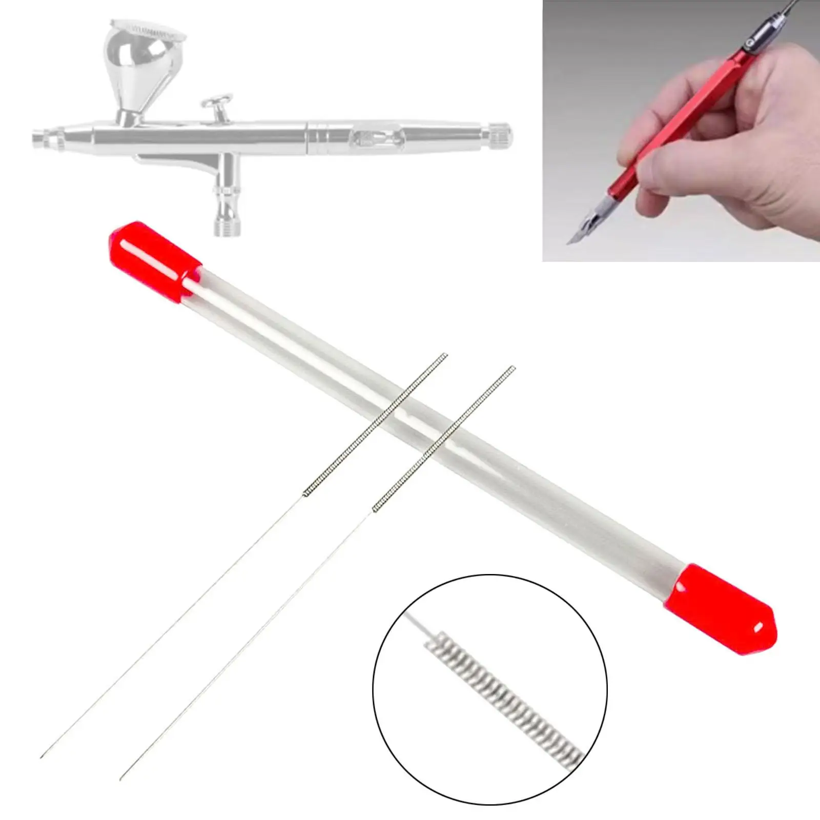 Portable Airbrush Spray Accessories Metal Nozzle Pin for Painting Replacement Parts Sturdy Tool for Creative Art Projects