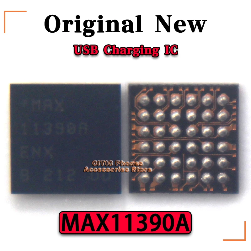 

2-100Pcs/Lot New Original MAX11390A ENX 36Pin USB Charging IC Chip For iPhone 16 Serires 16Plus 16Pro 16Pro Max