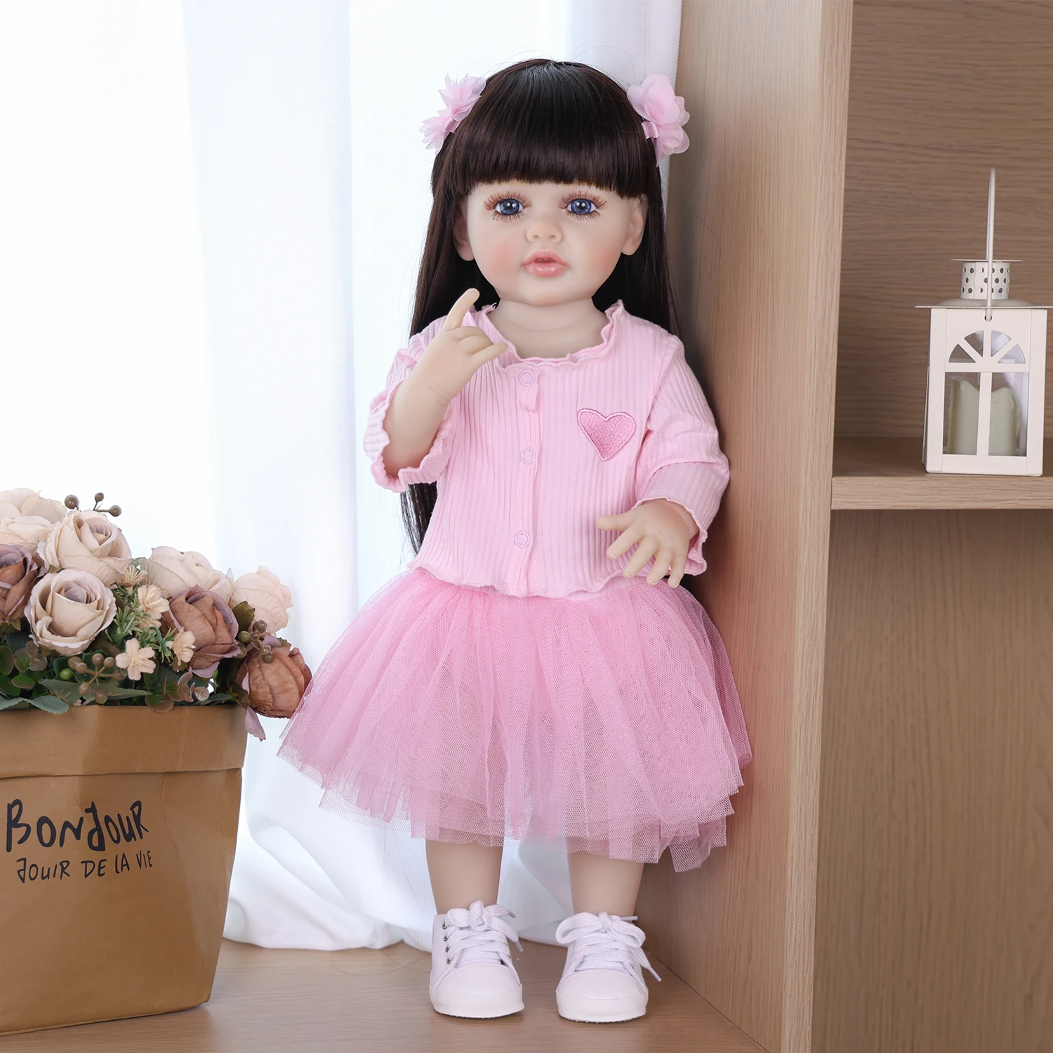 keiumi-22-inch-painted-finished-bebe-reborn-doll-soft-touch-realistic-skin-full-silicone-vinyl-body-doll-christmas-gift