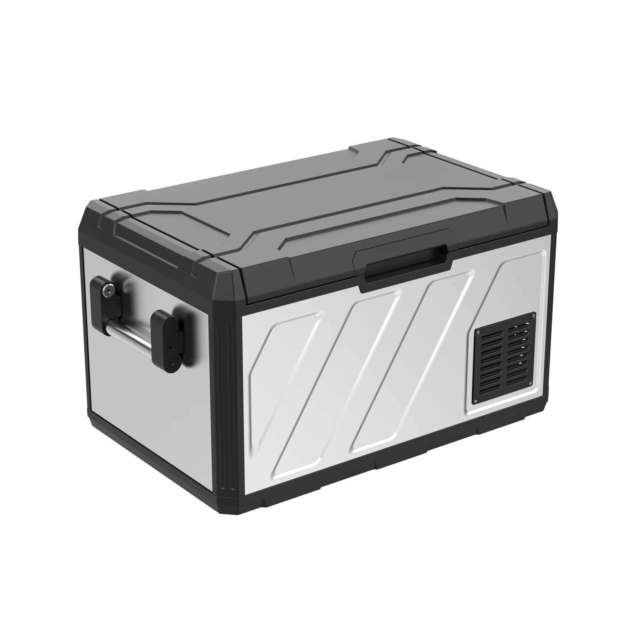 

High Quality 40L DC 12V/24V single Zone metal Refrigerator Compressor Fridge for Car Portable Fridge Freezer