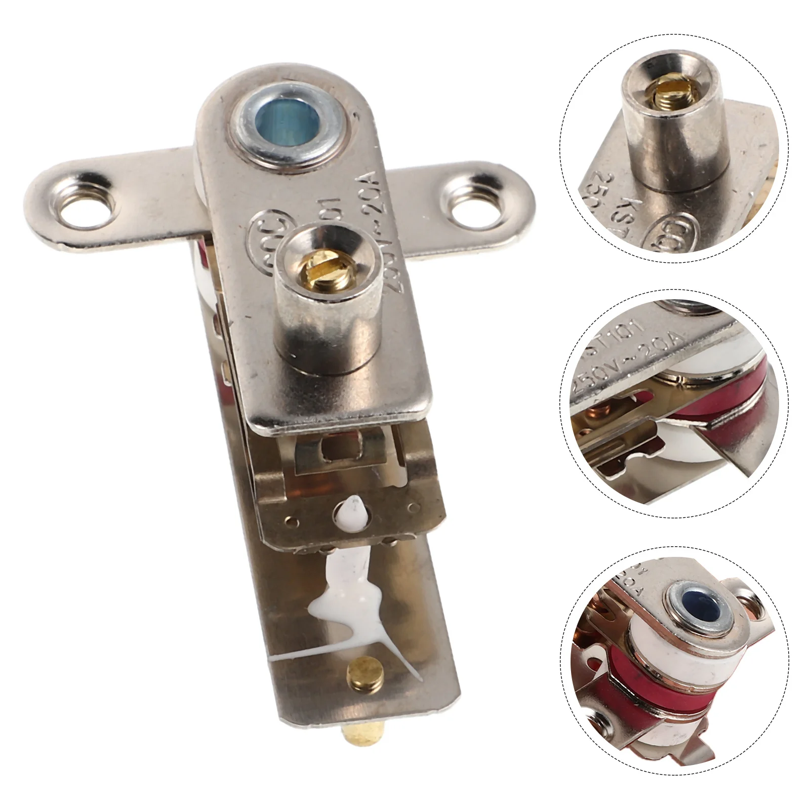 

5Pcs Pressure Cooker Thermostat Control Switch for Electric Cooker Temperature Regulator Heating Appliance Replacement