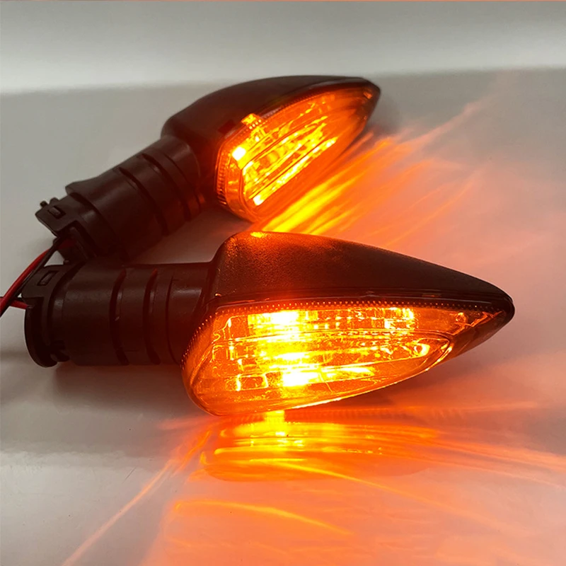 Motorcycle Turn Signal 12V ABS LED Amber Flashing Light For Yamaha YZF R1 R3 R6 R25 XSR 155 400 700 900 Fazer 250 YBR125 Tracer