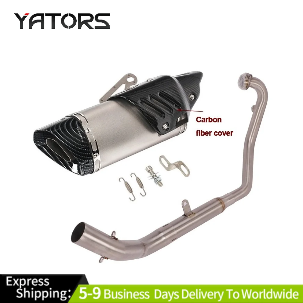 

Fits CF-Moto 300NK 300SR 250NK 250SR Full Exhaust System Muffler Tip Header Pipe Exhausts Pipes