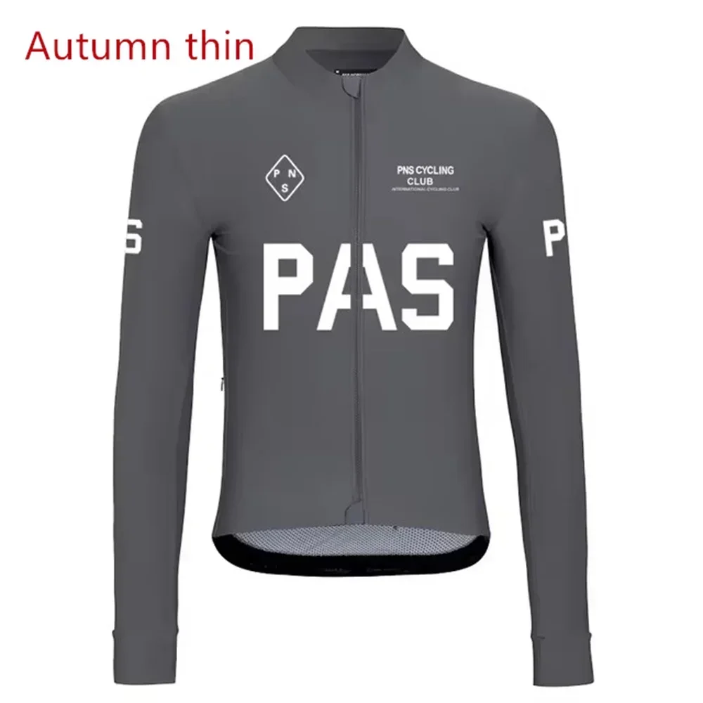Men Cycling Jersey PNSful Spring Autumn Long Sleeve Bicycle Cycling Clothing MTB Road Bike Shirts Ciclismo Hombre Riding Jersey