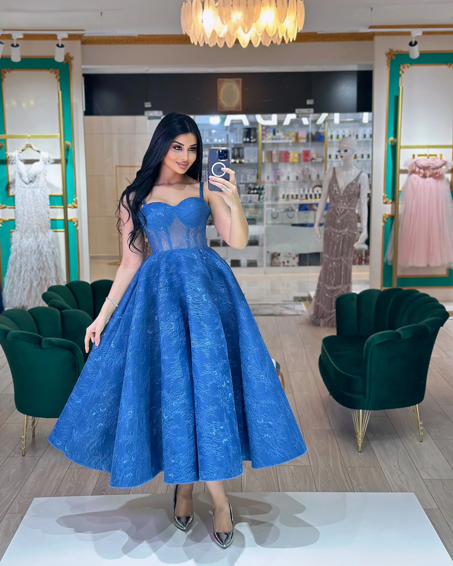 Sukienki na studniówkę w kolorze niebieskim, krótkie, z dekoltem w serduszko, koronkowe sukienki koktajlowe na formalne okazje, urodziny, suknie wieczorowe damskie.